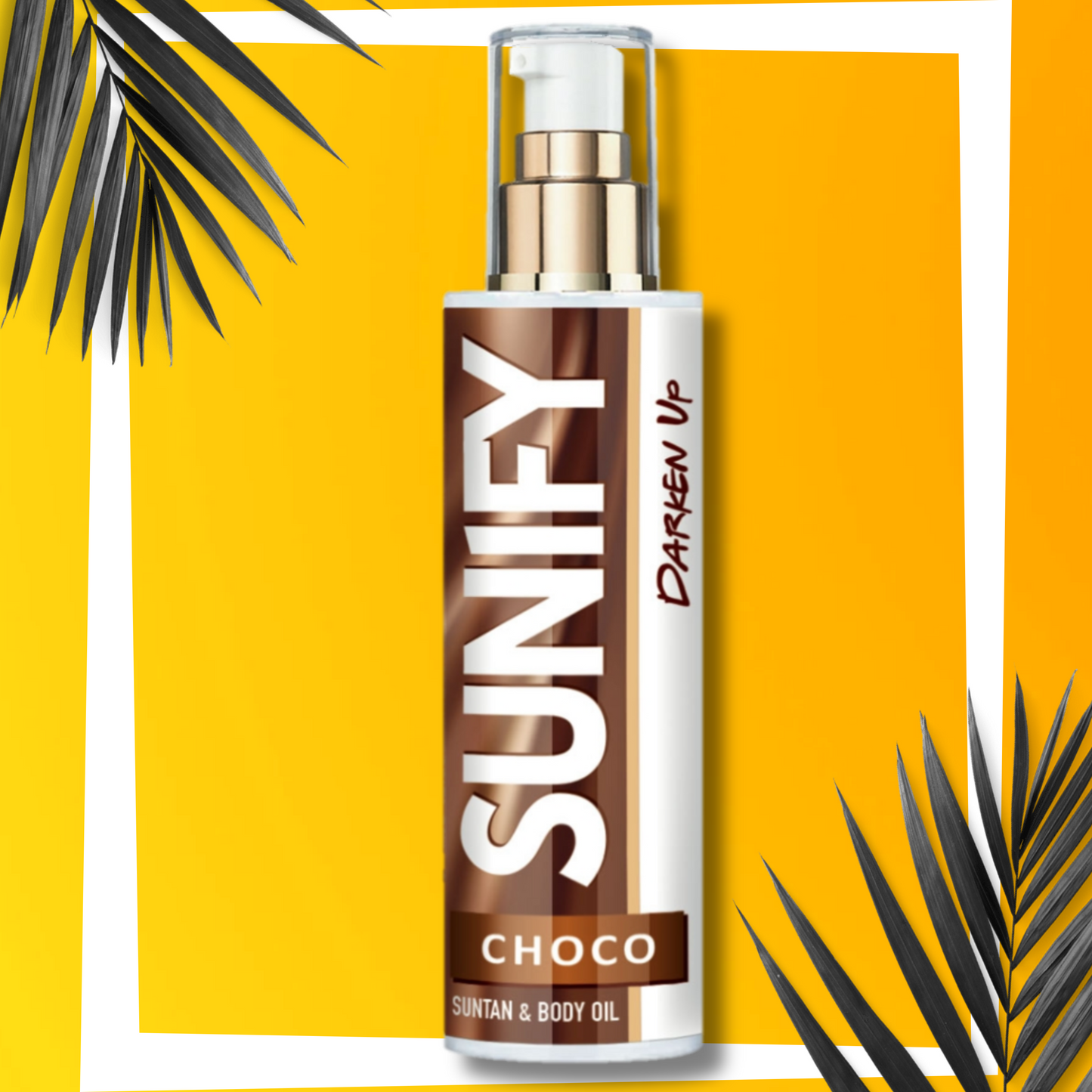 SUNIFY CHOCO натурално масло за тен за тяло и лице 200ml