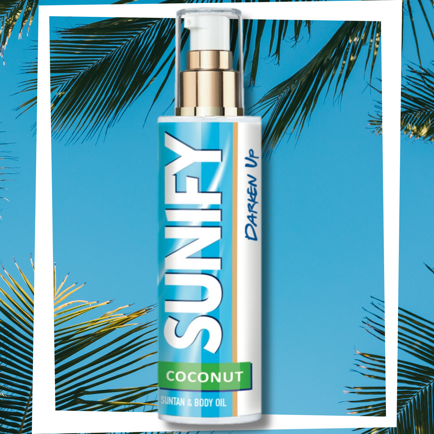SUNIFY COCONUT натурално масло за тен за тяло и лице 200ml