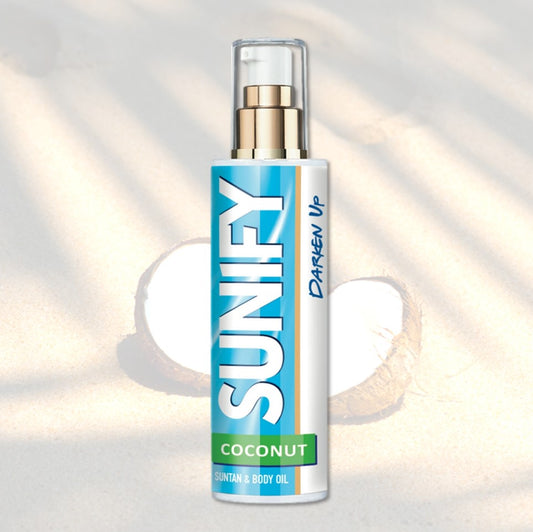SUNIFY COCONUT натурално масло за тен за тяло и лице 200ml